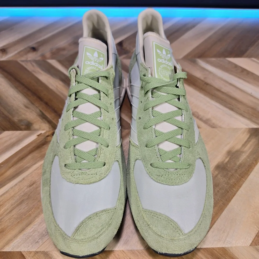 Adidas TRX Vintage Magic Lime Green Running Athletic Sneakers GX4581 Men's 10.5